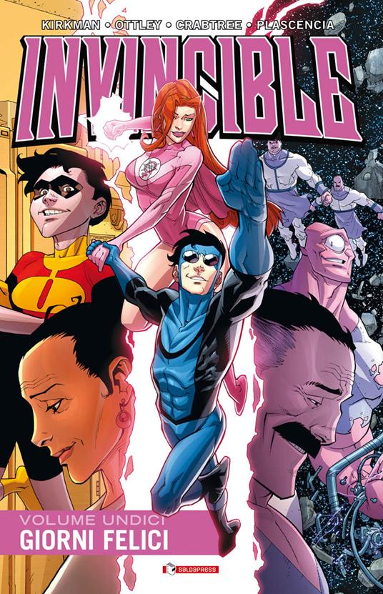 Invincible. Vol. 11: Giorni felici - Robert Kirkman,Cory Walker - copertina