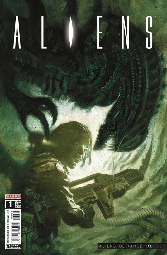 Aliens. Fire and stone. Vol. 2 - Chris Roberson,Patric Reynolds - copertina