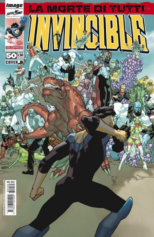 Invincible. Cover B. Vol. 50 - Robert Kirkman - copertina