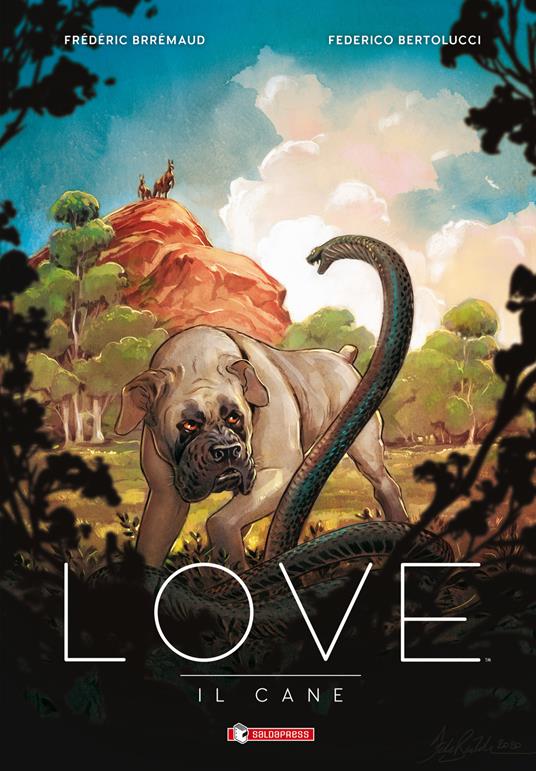 Il cane. Love - Frédéric Brrémaud - copertina