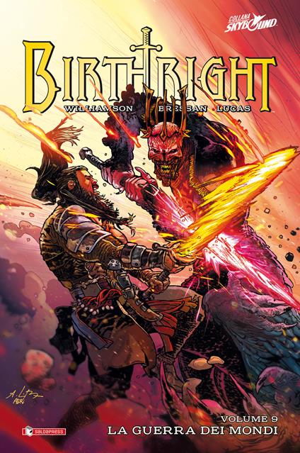 Birthright. Vol. 9: guerra dei mondi, La. - Joshua Williamson - copertina