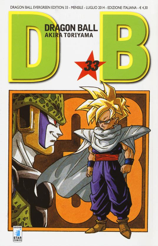 Dragon Ball. Evergreen edition. Vol. 33 - Akira Toriyama - copertina