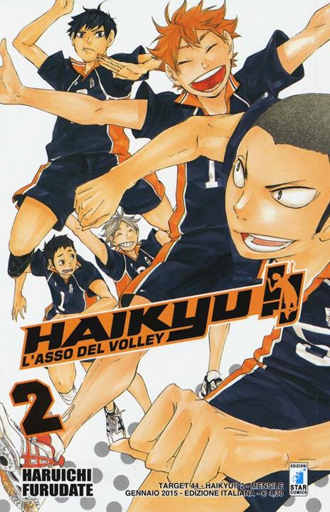 Haikyu!!. Vol. 2 - Haruichi Furudate - copertina