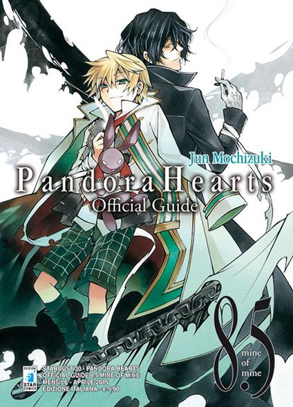 Pandora hearts. Official guide 8.5. Mine of mine - Jun Mochizuki - copertina