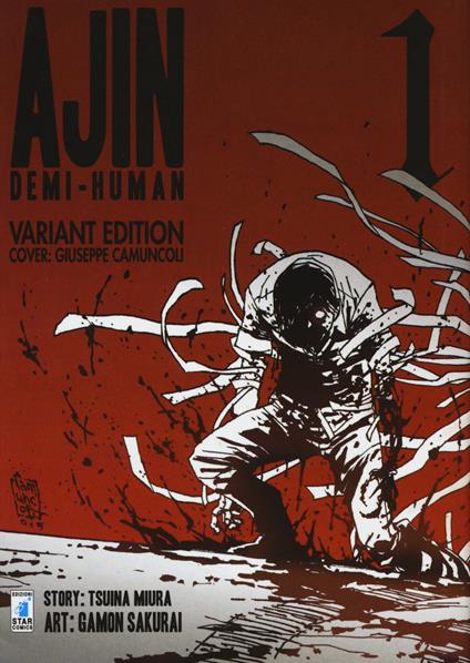 Ajin Demi-Human Manga volumes 1-4 (Tsuina Miura, Gamon Sakurai)