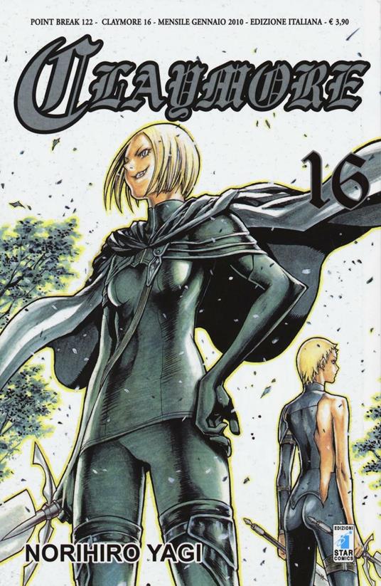 Claymore. Vol. 16 - Norihiro Yagi - copertina