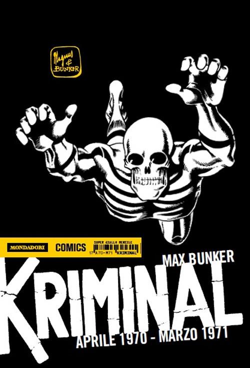 Kriminal. Vol. 17: Aprile 1970-Marzo 1971 - Max Bunker,Magnus - copertina