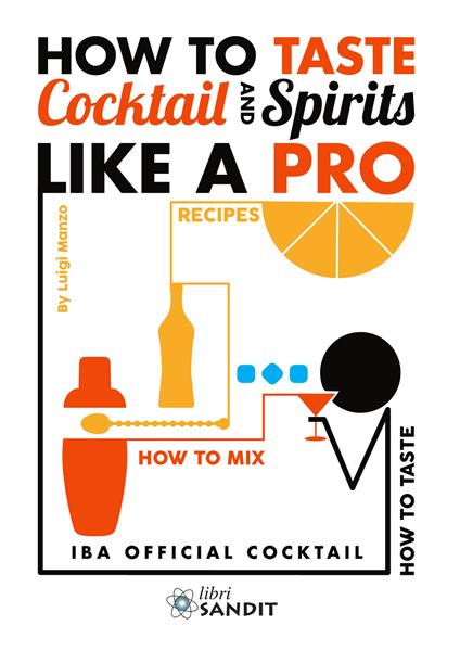 How to taste cocktail and spirits like a pro. IBA official cocktail - Luigi Manzo - copertina