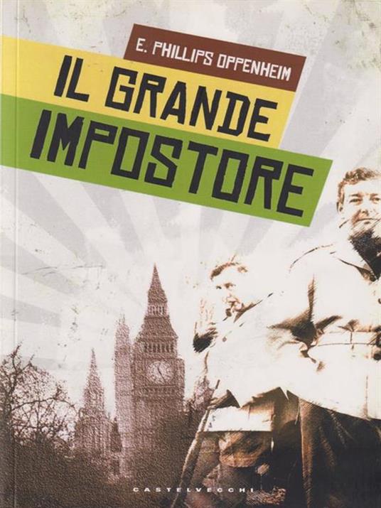 Il grande impostore - E. Phillips Oppenheim - copertina