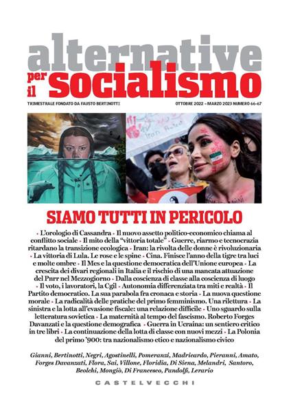 Alternative per il socialismo. Vol. 66-67 - copertina