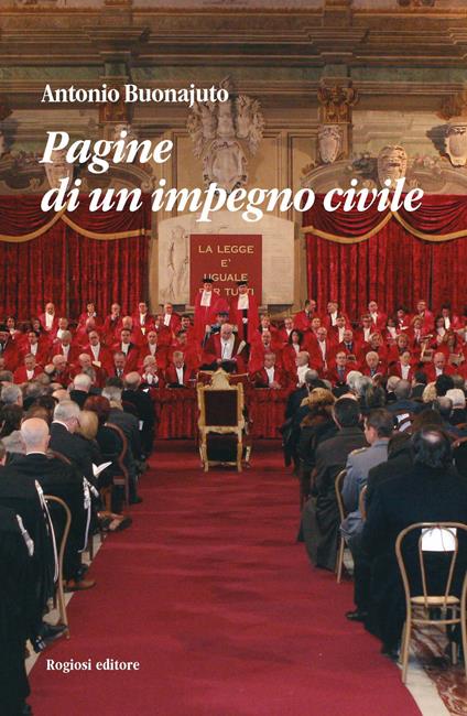 Pagine di un impegno civile - Antonio Buonajuto - copertina