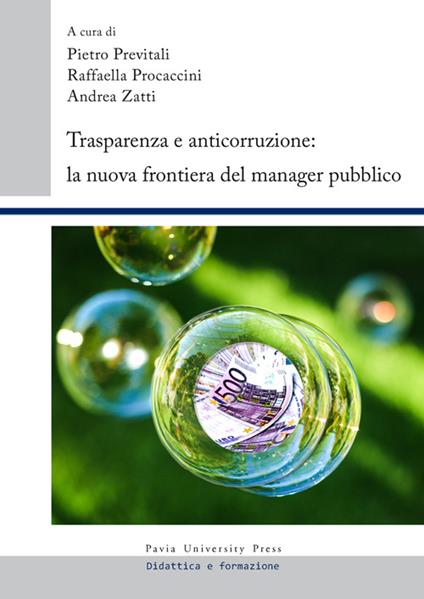 Trasparenza e anticorruzione. La nuova frontiera del manager pubblico - copertina