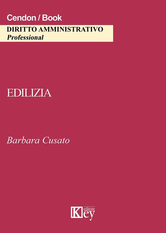 Edilizia - Barbara Cusato - copertina