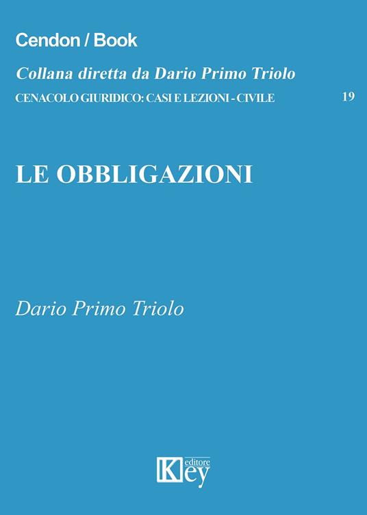 Le obbligazioni - Dario Primo Triolo - copertina