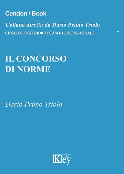 Il concorso di norme - Dario Primo Triolo - copertina