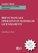 Breve manuale operativo in materia di licenziamenti