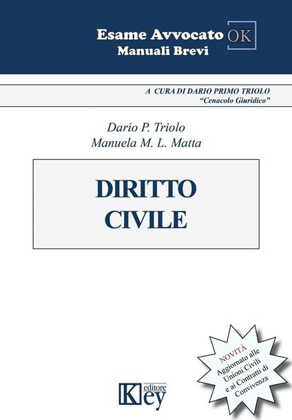 Diritto civile - Dario Primo Triolo,Manuela Maria Lina Matta - copertina