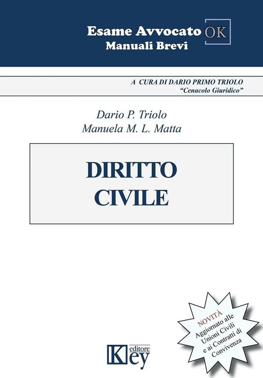 Diritto civile - Dario Primo Triolo,Manuela Maria Lina Matta - copertina