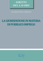 La giurisdizione in materia di pubblico impiego