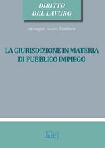 La giurisdizione in materia di pubblico impiego