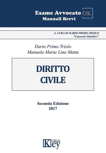 Diritto civile - Dario Primo Triolo,Manuela Maria Lina Matta - copertina