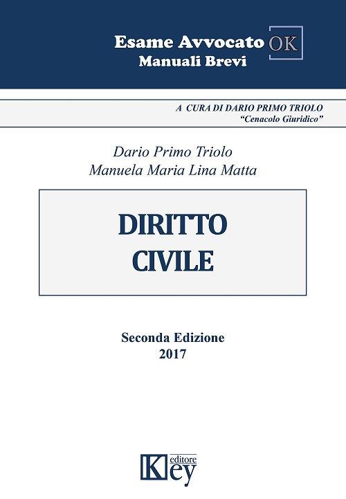 Diritto civile - Dario Primo Triolo,Manuela Maria Lina Matta - copertina