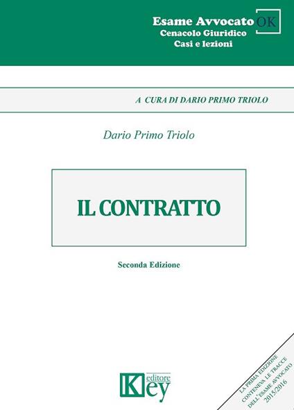 Il contratto - Dario Primo Triolo - copertina