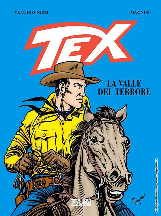 Tex. La valle del terrore - Magnus,Claudio Nizzi - copertina