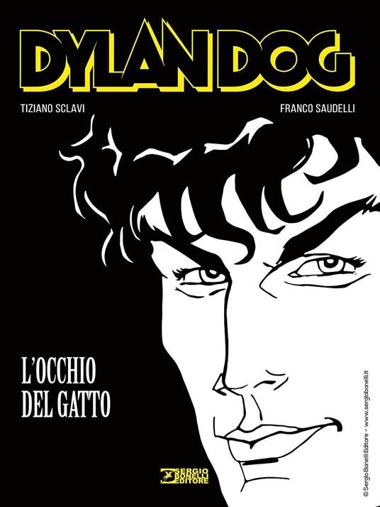 Dylan Dog. L'occhio del gatto - Tiziano Sclavi - copertina