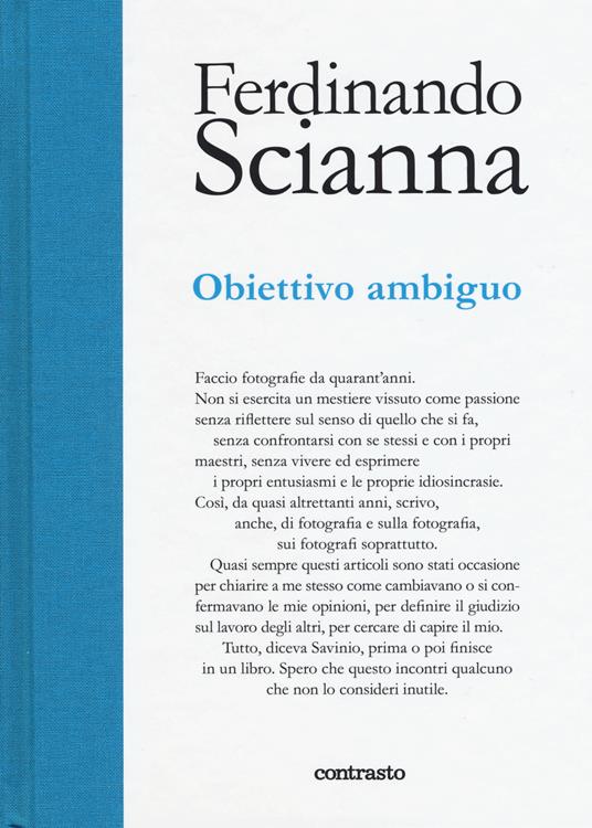 Obiettivo ambiguo. Ediz. illustrata - Ferdinando Scianna - copertina