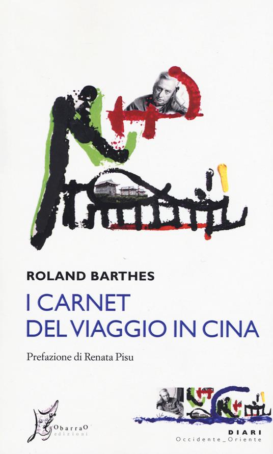 I carnet del viaggio in Cina - Roland Barthes - copertina