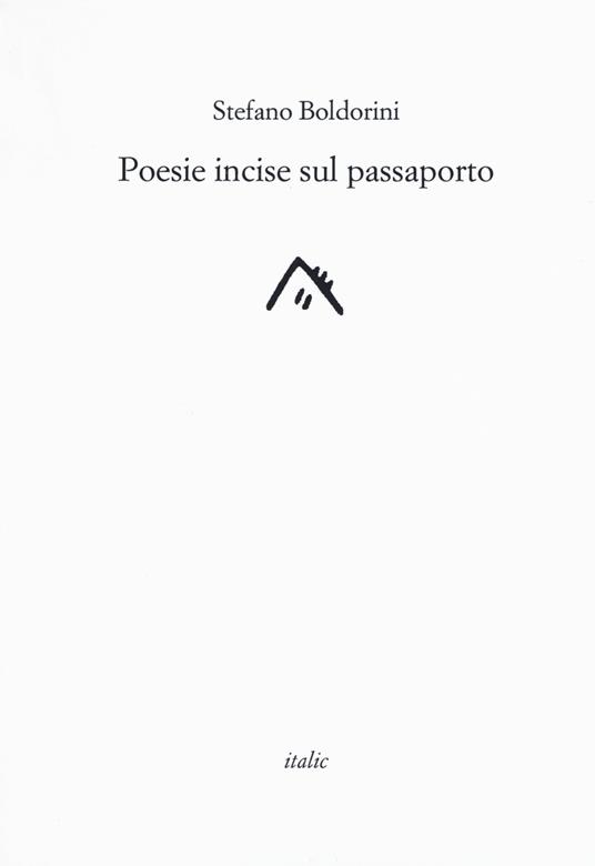 Poesie incise sul passaporto - Stefano Boldorini - copertina