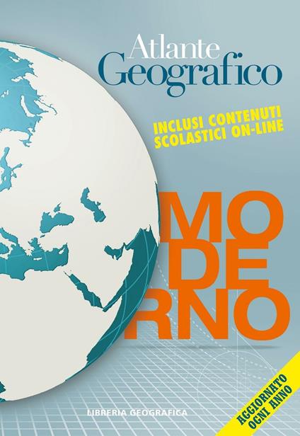 Atlante geografico moderno. Con Contenuto digitale per accesso on line - copertina