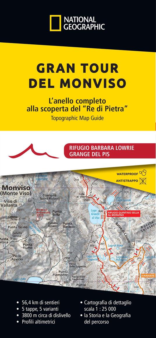 Gran Tour del Monviso. L'anello completo alla scoperta del «Re di Pietra» - copertina