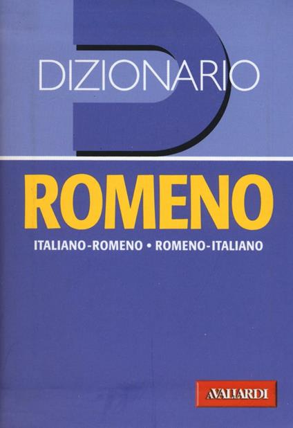 Dizionario romeno. Italiano-romeno, romeno-italiano - copertina