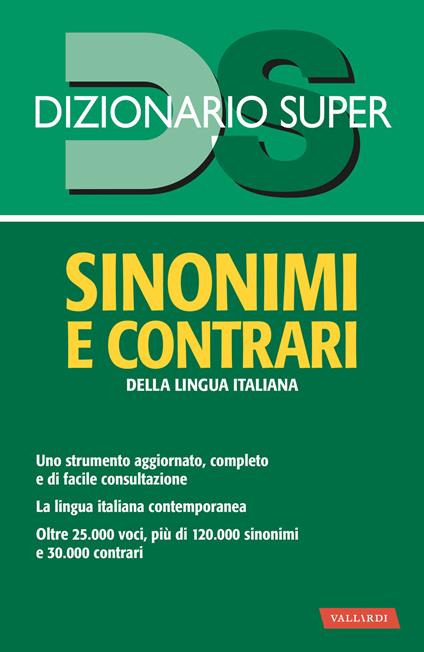 Dizionario Italiano dei sinonimi e contrari Edizioni Progresso 22000  Vocaboli