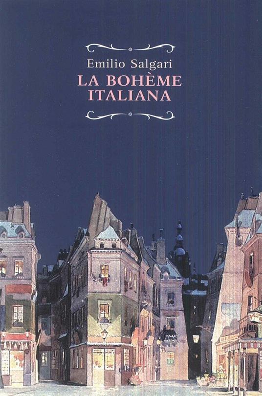 La bohème italiana - Emilio Salgari - copertina