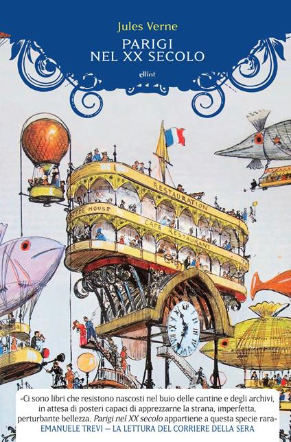 Parigi nel XX secolo - Jules Verne - copertina