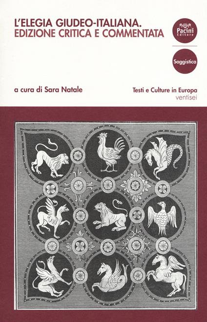 L' elegia giudeo-italiana. Ediz. critica - Sara Natale - copertina