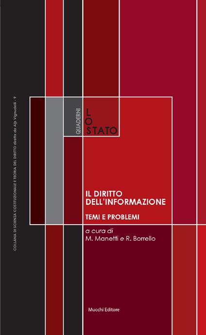 Il diritto dell'informazione. Temi e problemi - copertina