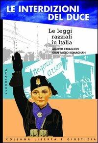 Le interdizioni del duce. Le leggi razziali in italia - copertina