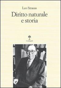 Diritto naturale e storia - Leo Strauss - copertina