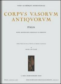 Corpus vasorum antiquorum. Vol. 52: Gela, Museo archeologico nazionale (1). - copertina