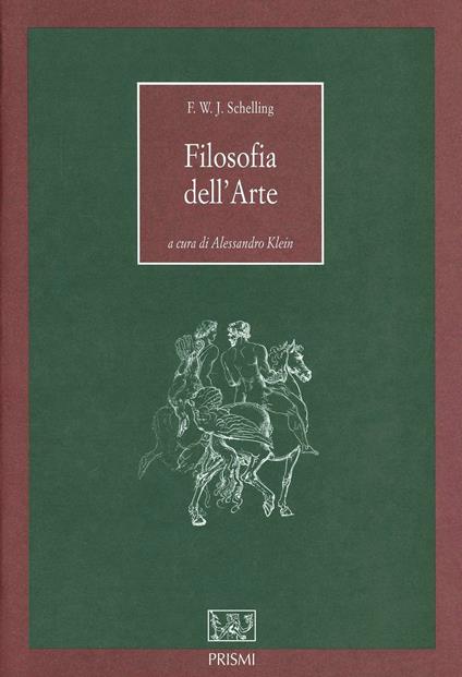 Filosofia dell'arte - Friedrich W. Schelling - copertina