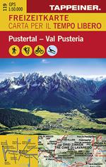 Guida per il tempo libero Val Pusteria e valli laterali. Con cartina escursionistica e itinerari ciclistici. Ediz. tedesca