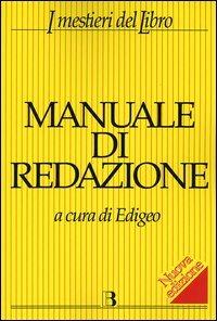 Manuale di redazione - copertina