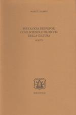 Psicologia dei popoli come scienza e filosofia della cultura