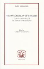 The sustainability of thought. An itinerary through the history of philosophy