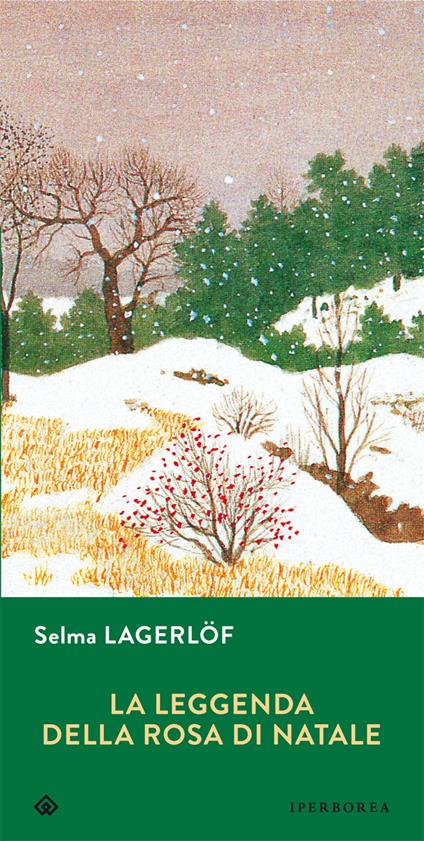 La leggenda della rosa di Natale - Selma Lagerlöf - copertina