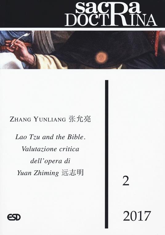 Sacra doctrina (2017). Vol. 2: Lao Tzu and the Bible. Valutazione critica nell'opera di Yuan Zhiming - copertina